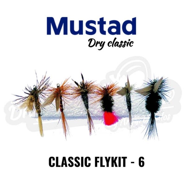 MUSTAD CLASSIC FLY KIT CL - 6 DRY CLASSIC