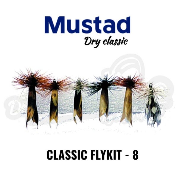 MUSTAD CLASSIC FLY KIT CL - 8 DRY CLASSIC