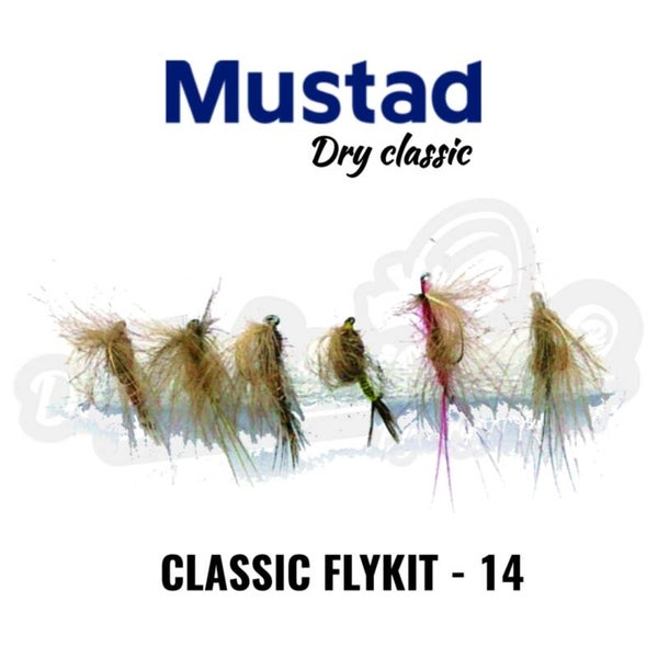 MUSTAD CLASSIC FLY KIT CL - 14 DRY CLASSIC