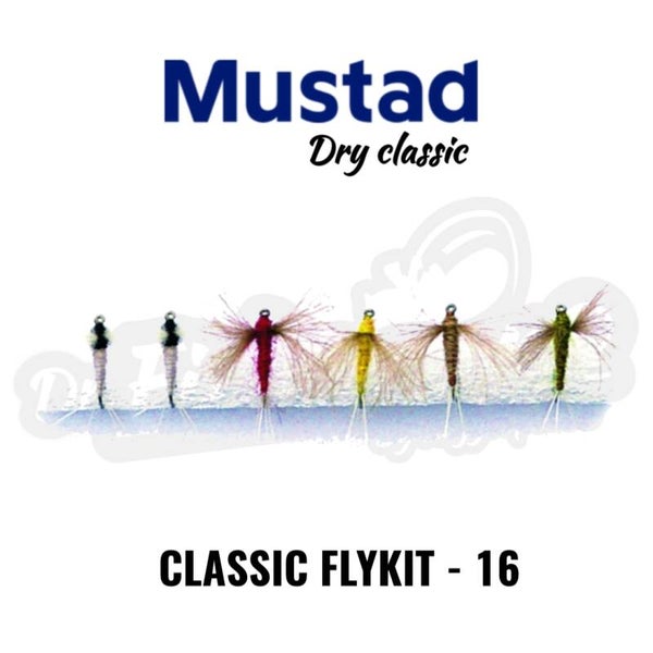 MUSTAD CLASSIC FLY KIT CL - 16 DRY CLASSIC