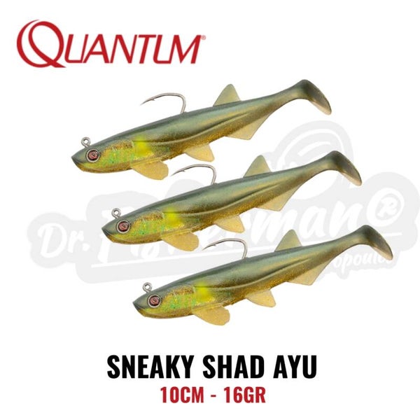QUANTUM SOFT LURES SNEAKY SHAD AYU 16GR 10CM COL: 235 3PCS