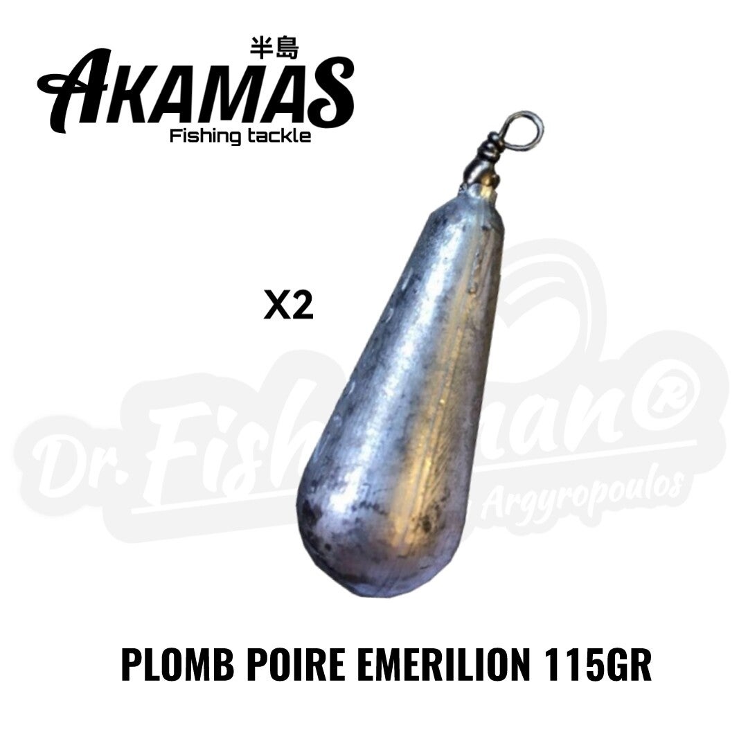 AKAMAS PLOMB POIRE EMERILION LEADS