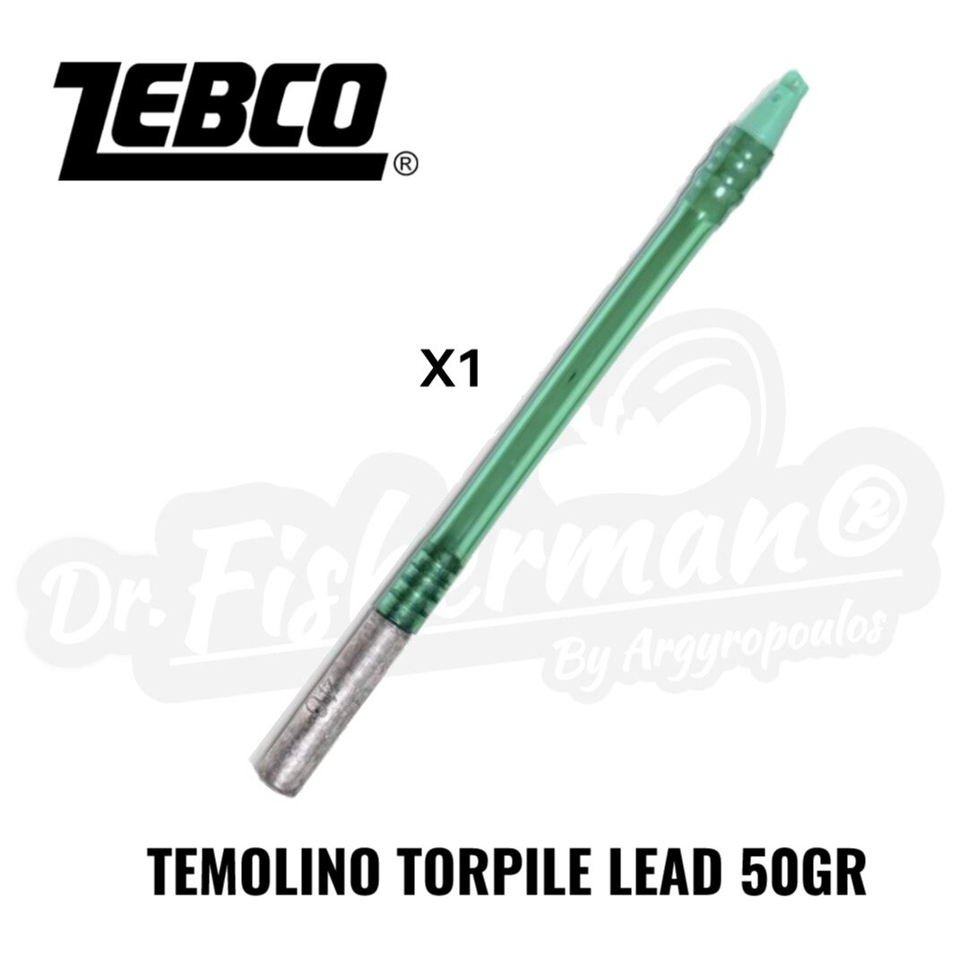 ZEBCO TEMOLINO TORPILE LEAD 50GR