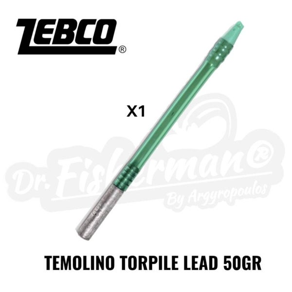 ZEBCO TEMOLINO TORPILE LEAD 50GR