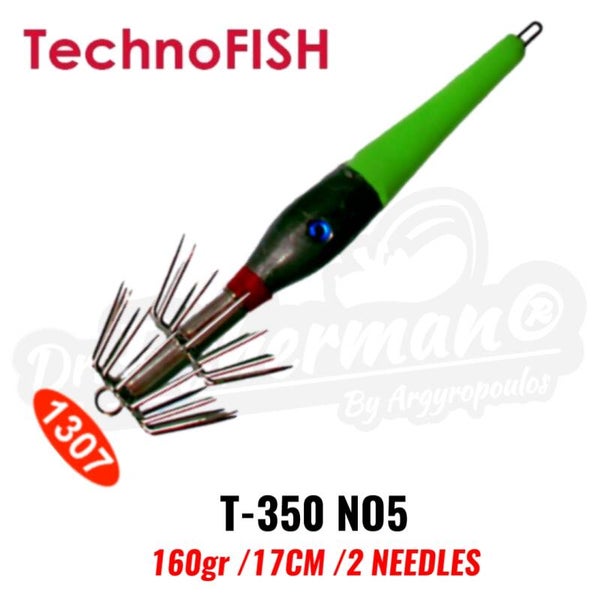 TECHNOFISH THRAPSALIERA T-350 NO5 1307 160GR /17CM 2 NEEDLES