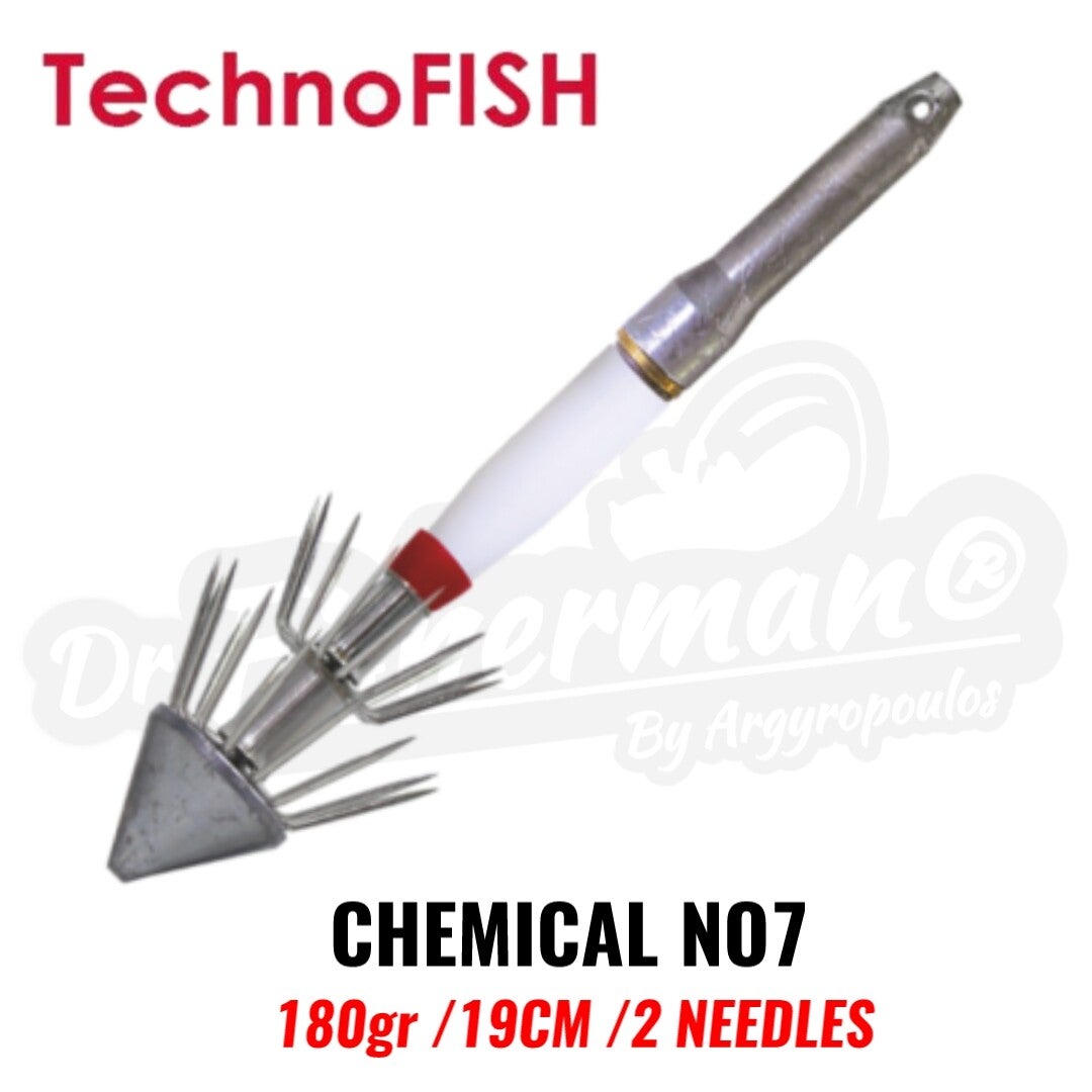 TECHNOFISH THRAPSALIERA CHEMICAL NO7 1386 180GR /19CM 2 NEEDLES