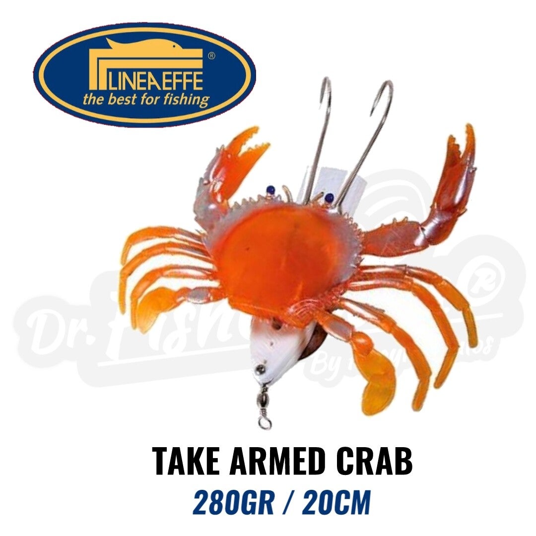 LINEAEFFE TAKE ARMED CRAB 280GR / 20CM