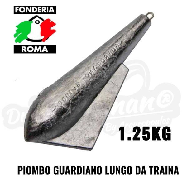 FONDERIA ROMA PIOMBO GUARDIANO LUNGO DA TRAINA 1.25KG