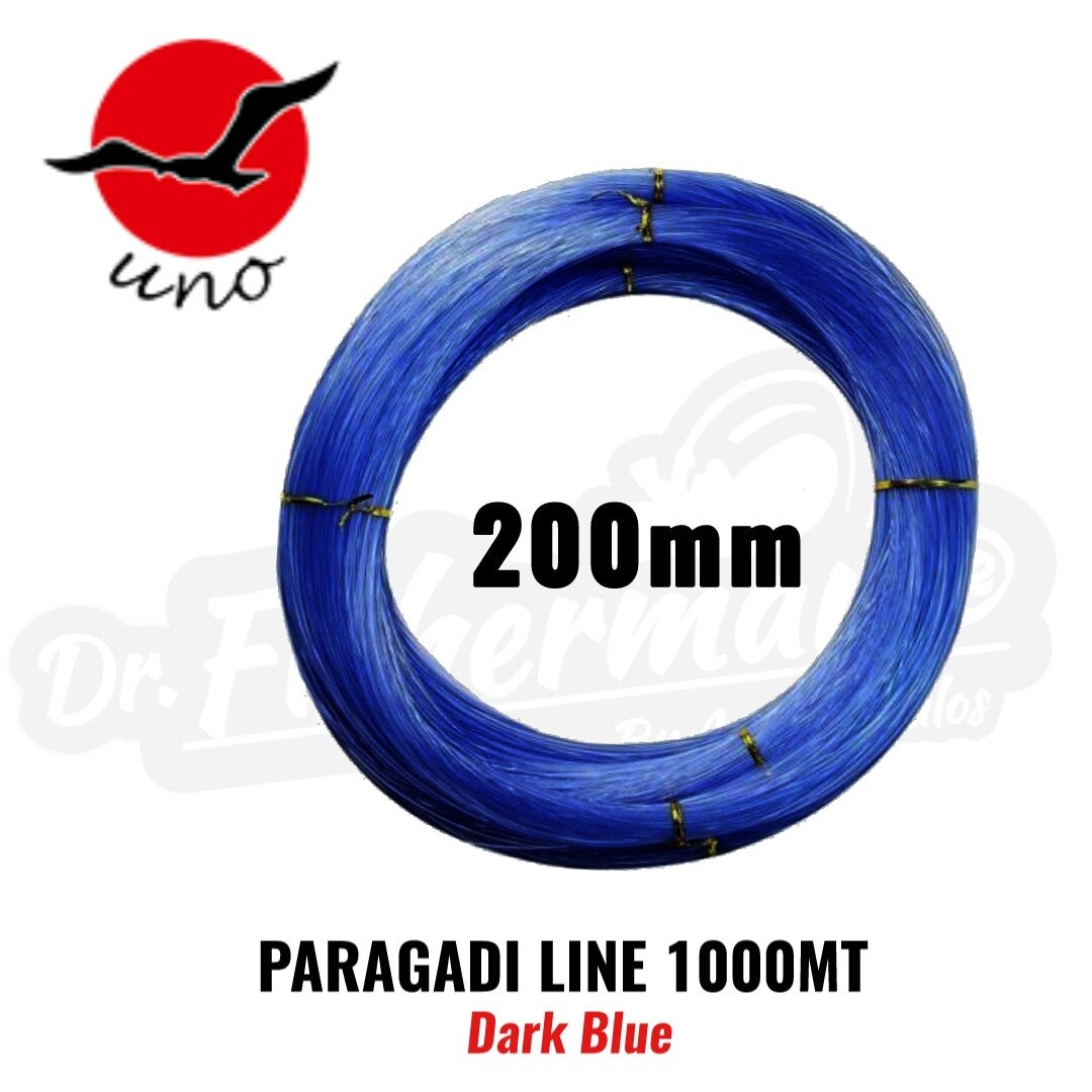 UNO PARAGADI LINE 1000MT DARK BLUE 200MM