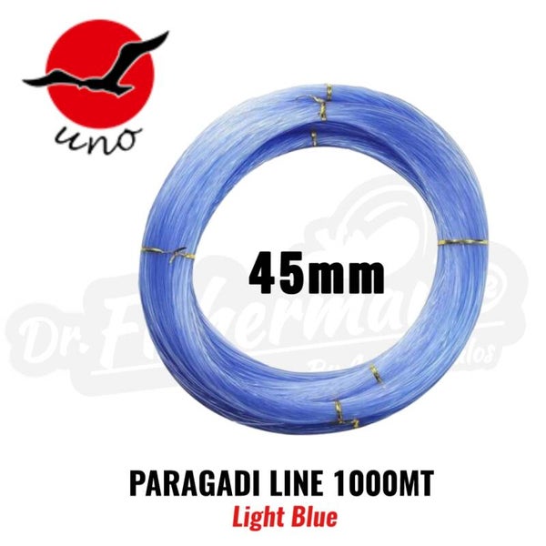 UNO PARAGADI LINE 1000MT LIGHT BLUE 45MM