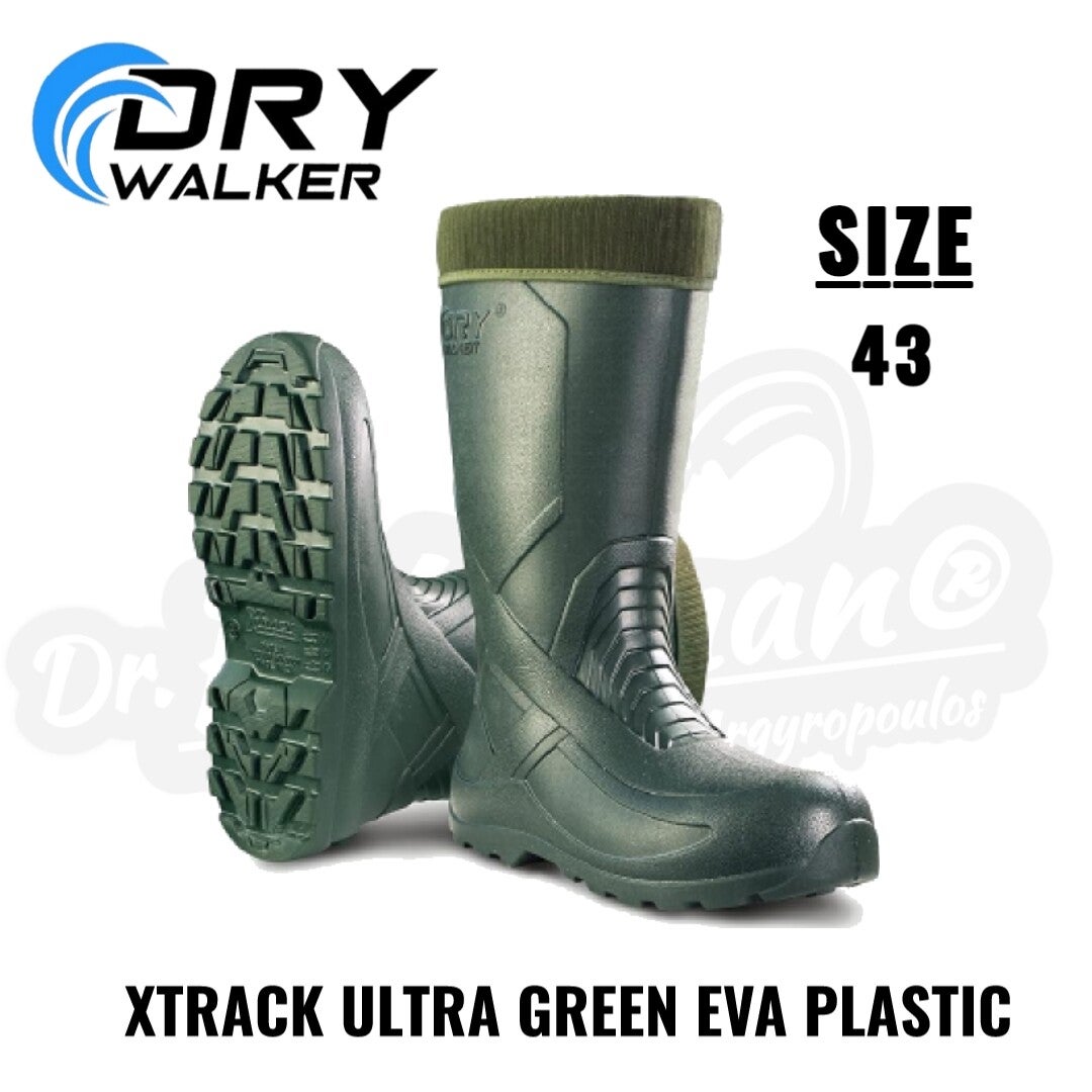 DRY WALKER XTRACK ULTRA GREEN EVA BOOTS NO43