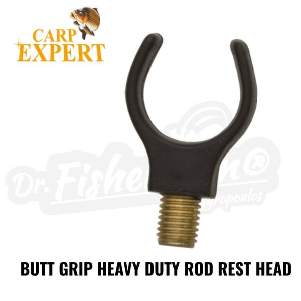 CARP EXPERT V BUTT GRIP HEAVY DUTY ROD REST HEAD
