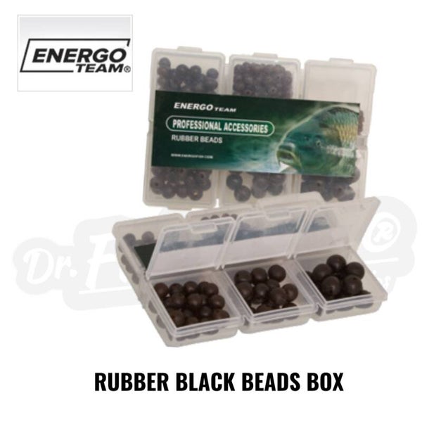 ENERGOTEAM RUBBER BLACK BEADS SET