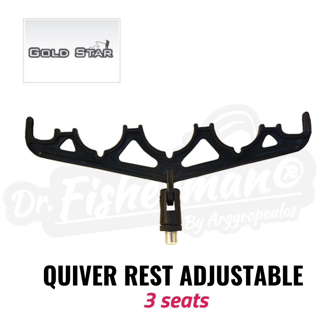 GOLD STAR QUIVER REST ADJUSTABLE 3 SEATS