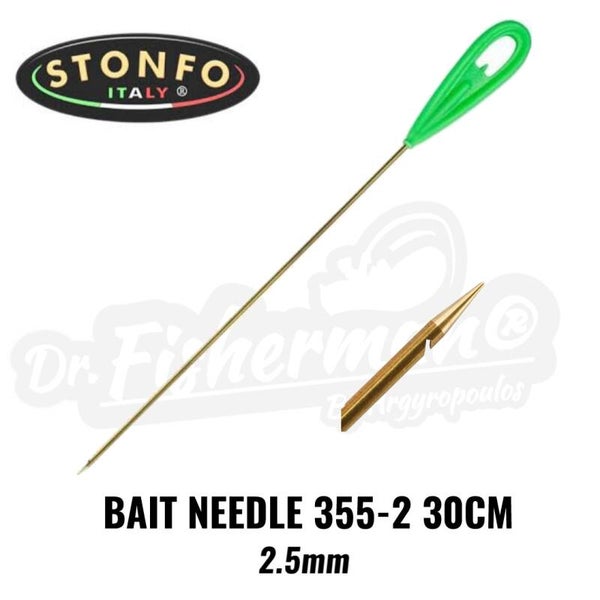STONFO BAIT NEEDLE 355-2 30CM 2.5MM