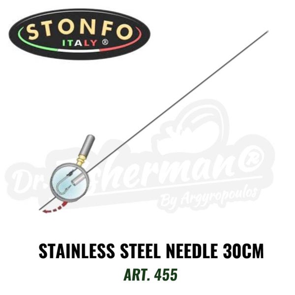 STONFO STAINLESS STEEL NEEDLE 30CM ART. 455