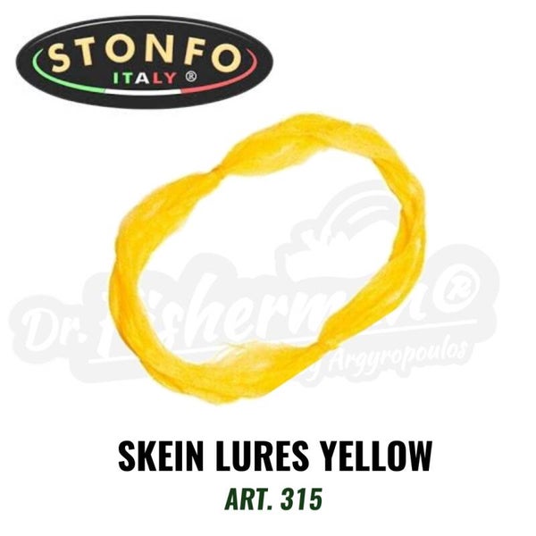 STONFO SKEIN LURES YELLOW ART. 315