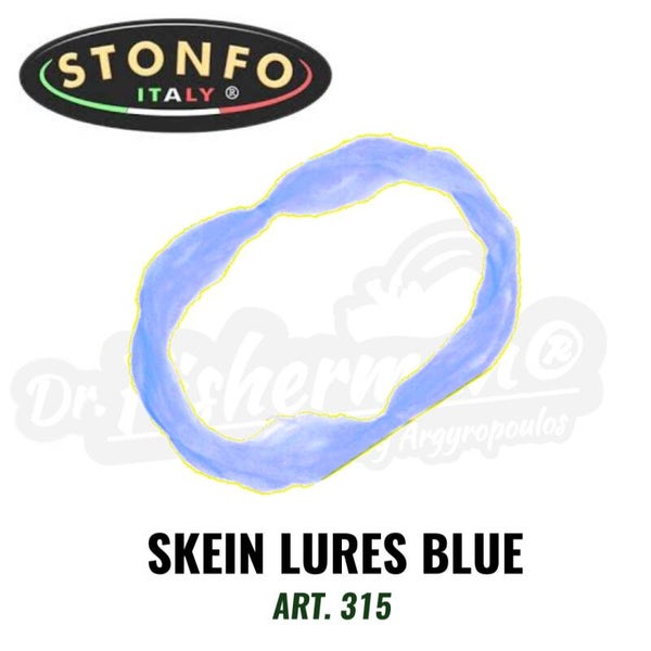STONFO SKEIN LURES BLUE ART. 315