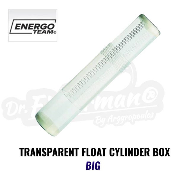 ENERGOTEAM TRANSPARENT FLOAT CYLINDER BOX BIG