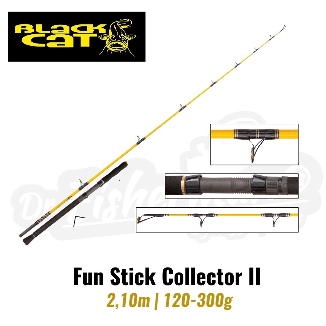 BLACK CAT ROD FUN STICK COLLECTOR II 120-300GR 2.10CM