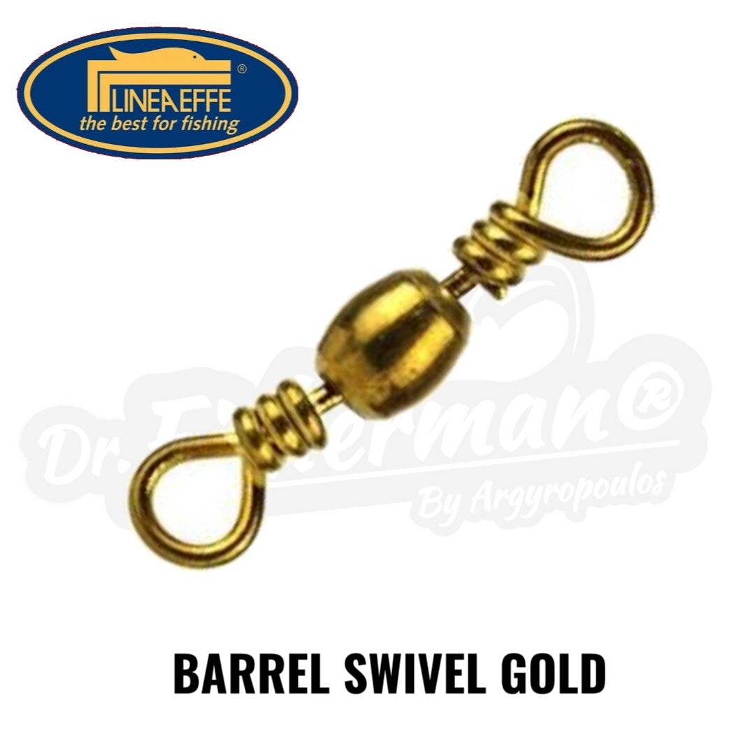 LINEAEFFE BARREL SWIVEL GOLD SIZE:8
