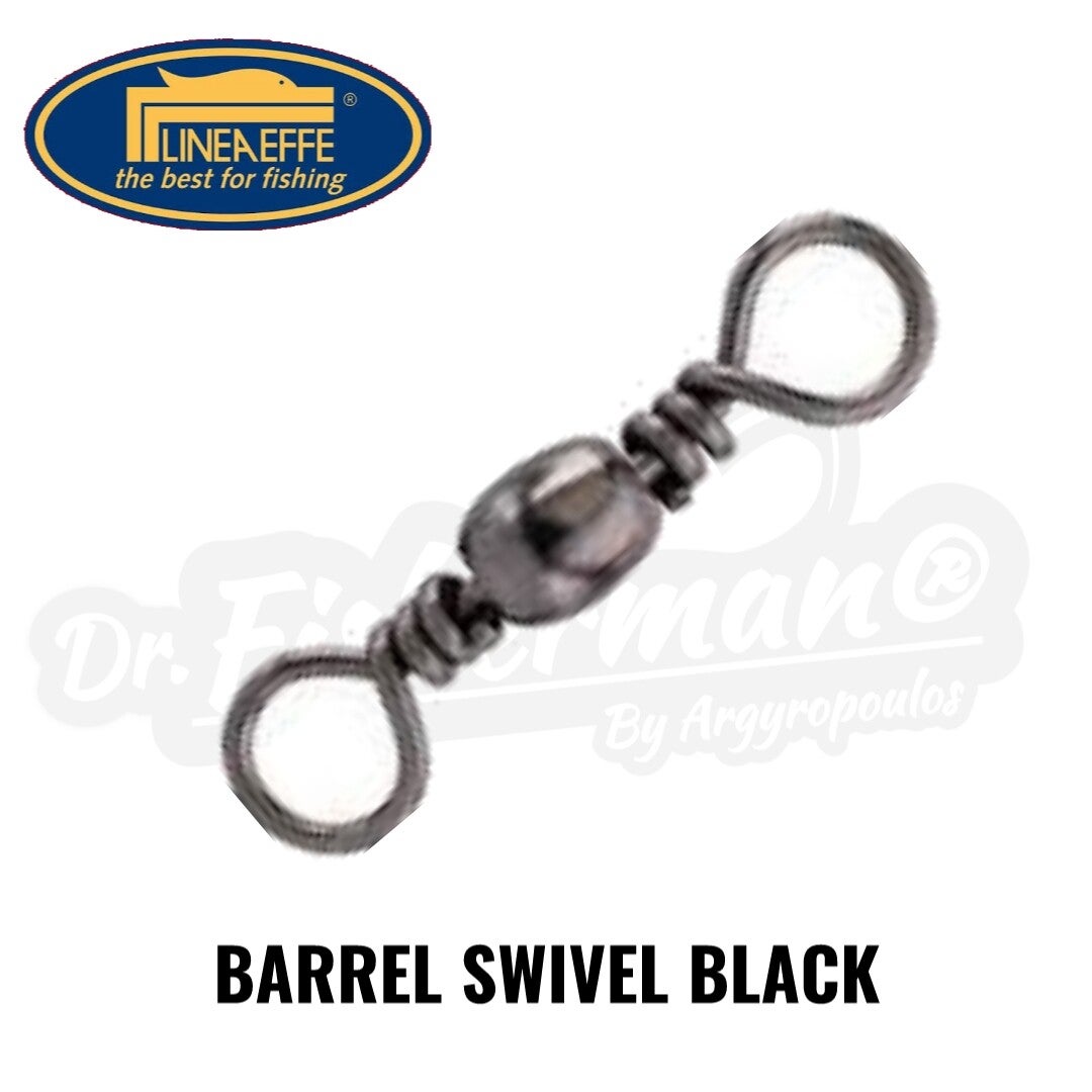 LINEAEFFE TARGET LINE BLACK BARREL SWIVEL