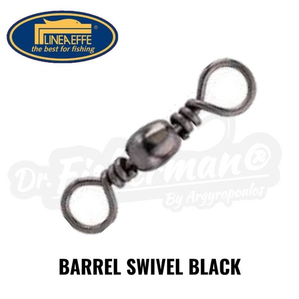 LINEAEFFE TARGET LINE BLACK BARREL SWIVEL