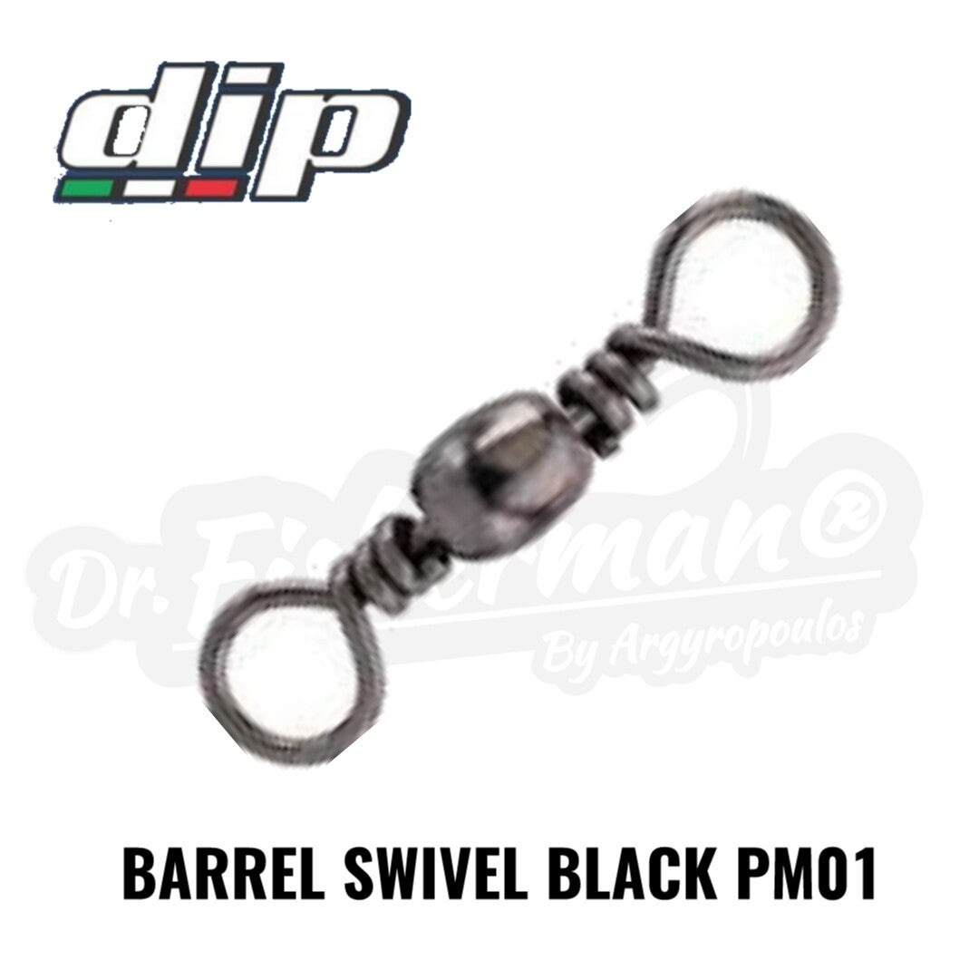 DIP BARREL SWIVEL BLACK PM01 SIZE:1