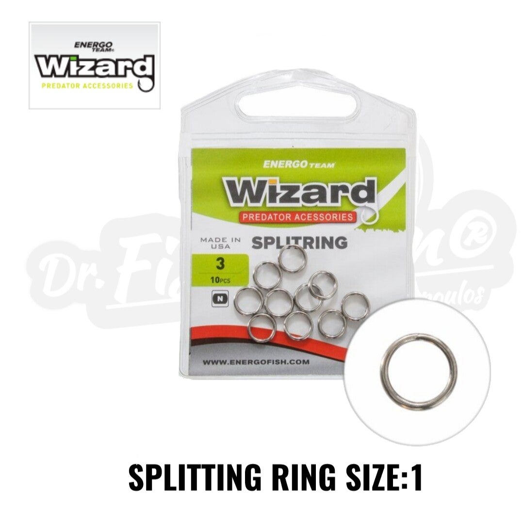 WIZARD SPLITTING RING SIZE: 1