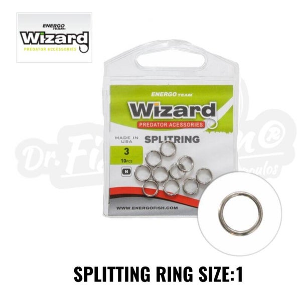 WIZARD SPLITTING RING SIZE: 1
