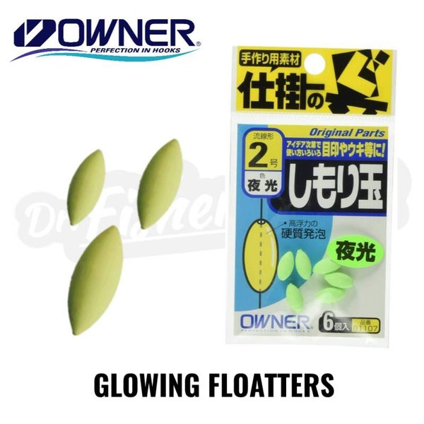 OWNER GLOW FLOATTERS SIZE:8 3PCS