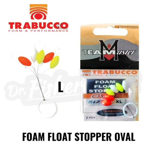 TRABUCCO FOAM FLOAT STOPPER OVAL LARGE