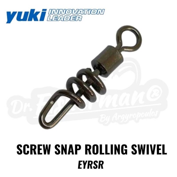 YUKI SCREW SNAP ROLLING SWIVEL EYRSR-006 SIZE:6