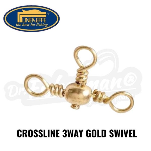 LINEAEFFE CROSSLINE 3WAY GOLD SWIVEL NO:6