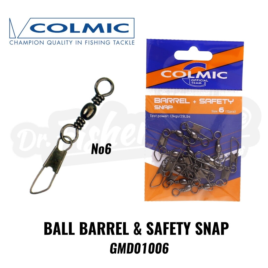 COLMIC BARREL & SAFETY SNAP NO:6