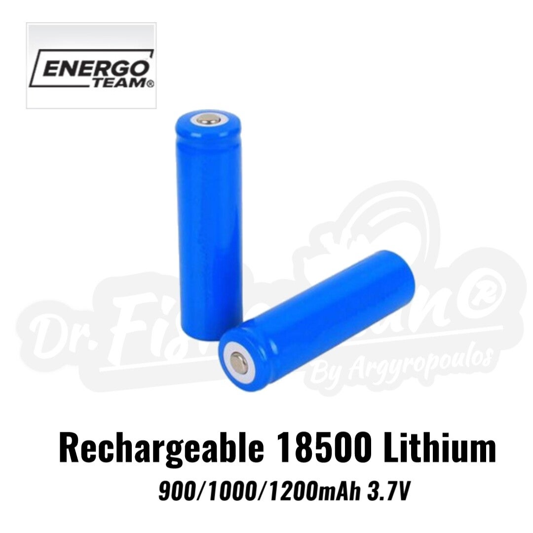 ENERGOTEAM RECHARGEABLE BATTERIES 18500 LITHIUM