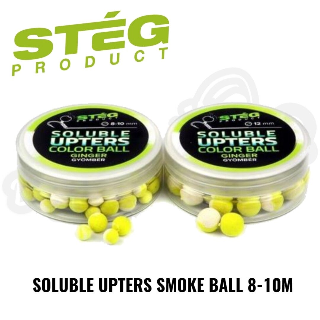 STEG SOLUBLE UPTERS SMOKE BALL 8-10MM GINGER