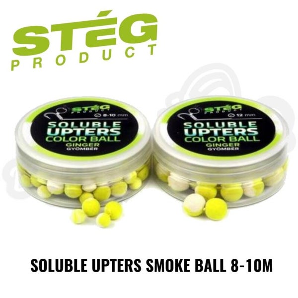 STEG SOLUBLE UPTERS SMOKE BALL 8-10MM GINGER