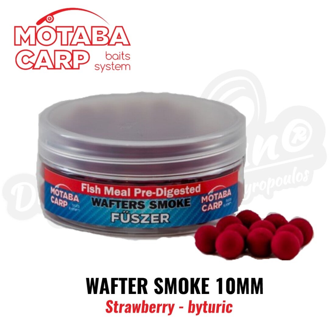 MOTABA CARP WAFTER SMOKE 10MM STRAWBERRY BYTURIC
