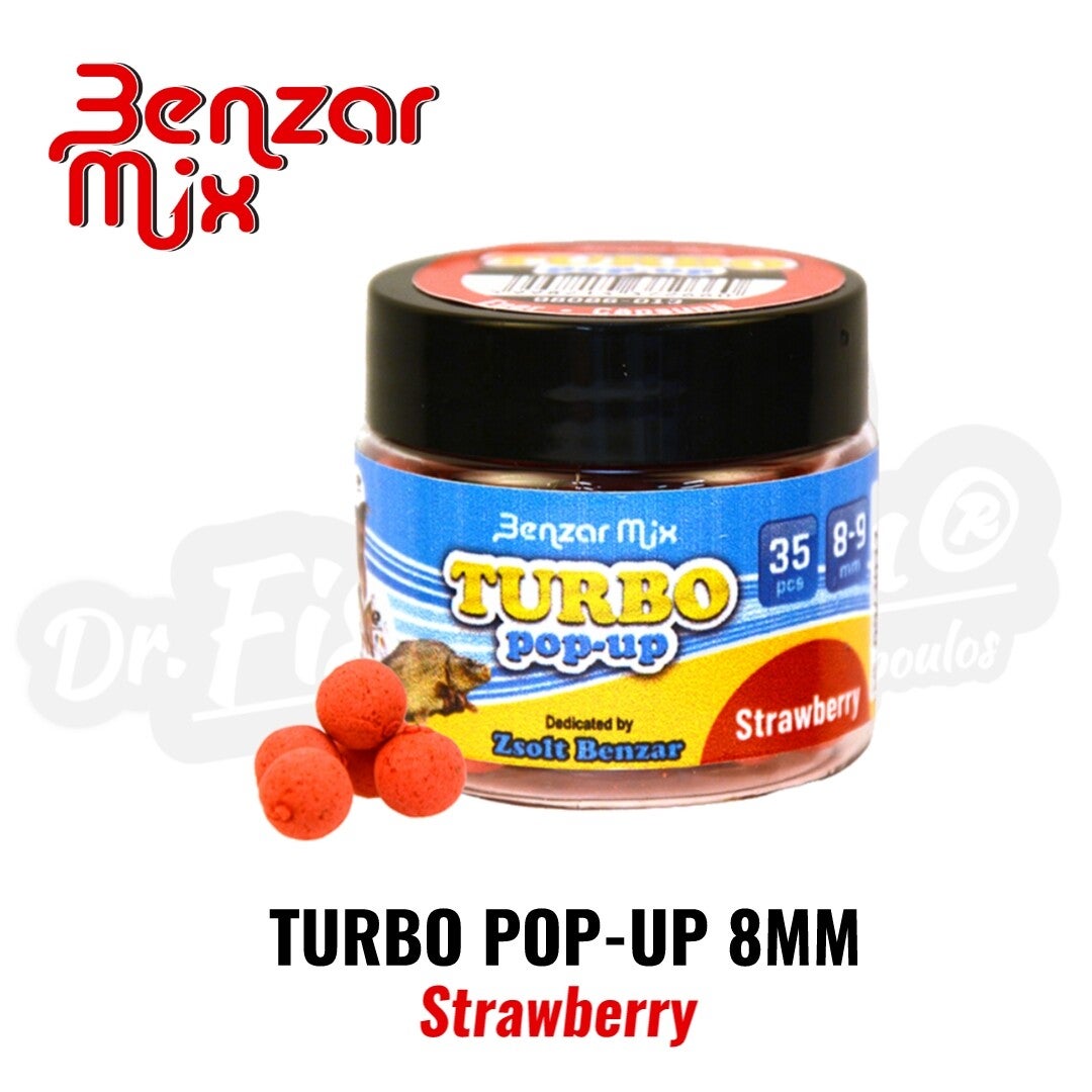 BENZAR MIX TURBO POP-UP 8MM STRAWBERRY