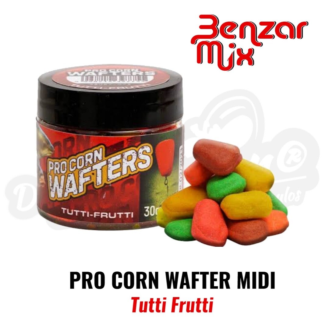 BENZAR MIX PRO CORN WAFTERS MIDI TUTTI FRUTTI 30ML 10MM