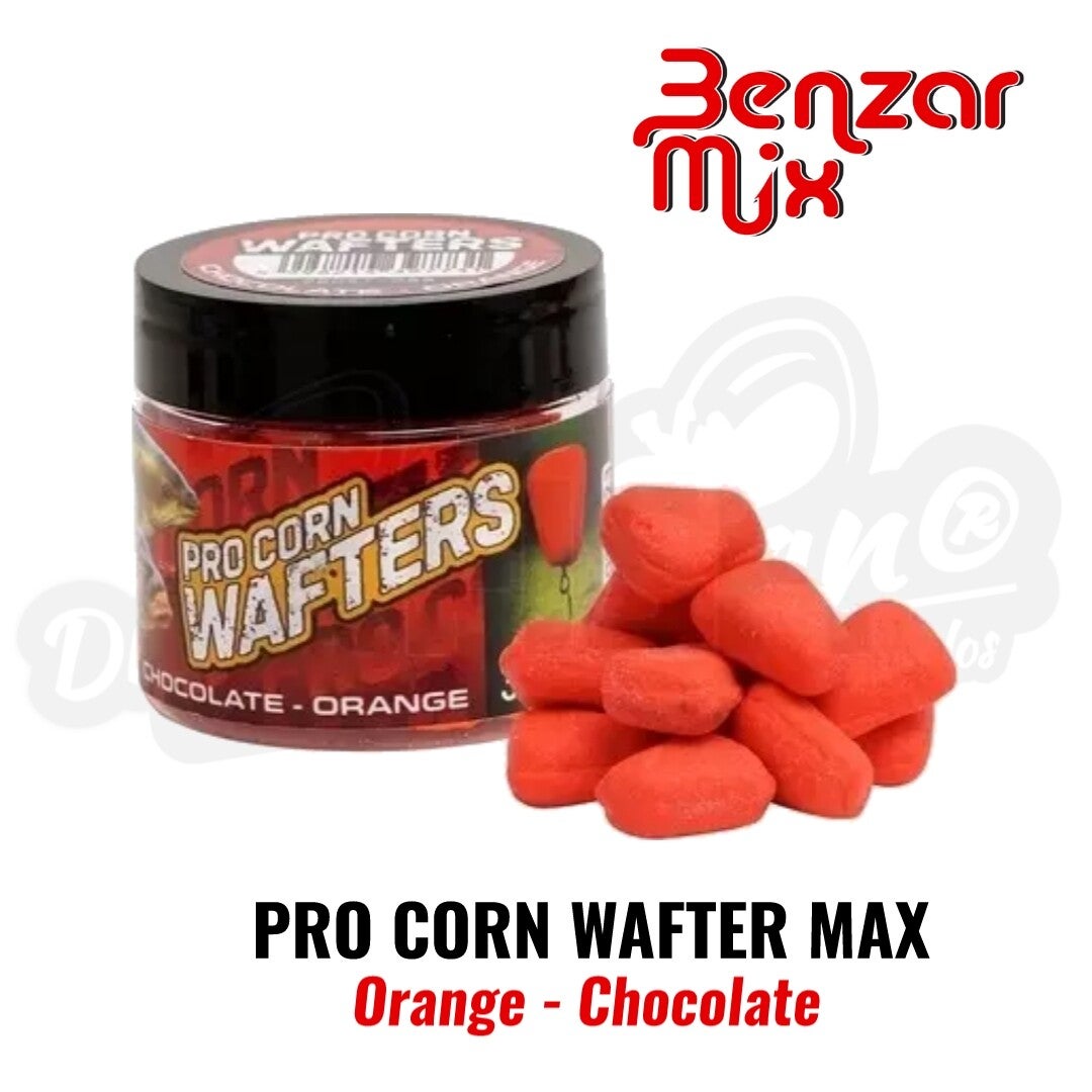 BENZAR MIX PRO CORN WAFTERS MAX ORANGE CHOCOLATE 60ML 14MM