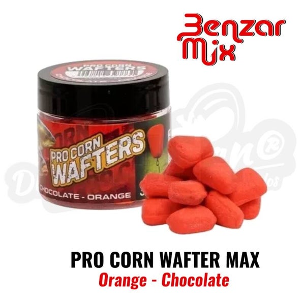 BENZAR MIX PRO CORN WAFTERS MAX ORANGE CHOCOLATE 60ML 14MM