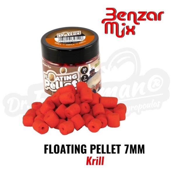 BENZAR MIX FLOATING PELLET 7MM KRILL