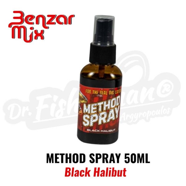 BENZAR MIX METHOD SPRAY 50ML BLACK HALIBUT