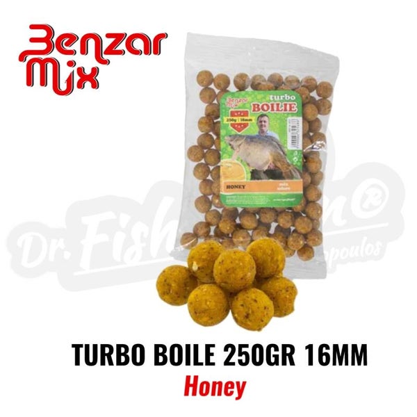 BENZAR MIX TURBO BOILIES 250GR 16MM HONEY