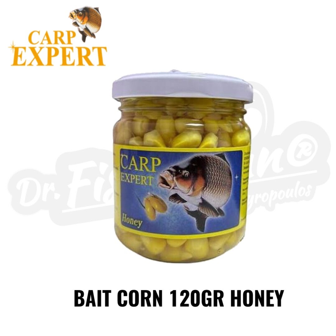 CARP EXPERT BAIT CORN 120GR HONEY