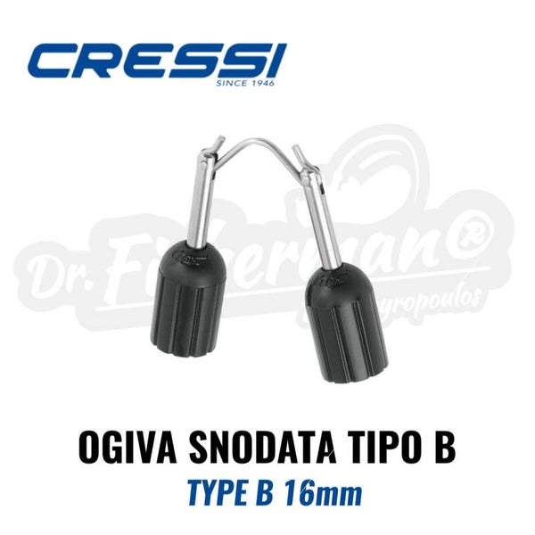 CRESSI OGIVA SNODATA TYPE B 16MM