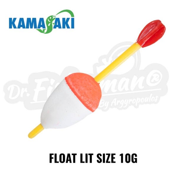 POLYSTYRENE FLOAT WITH DART 10GR