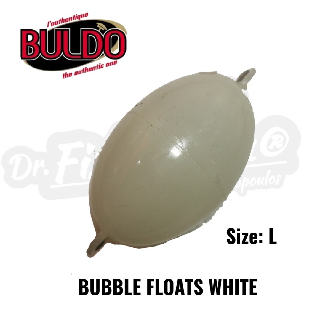 BULDO BUBBLE FLOATS WHITE LARGE